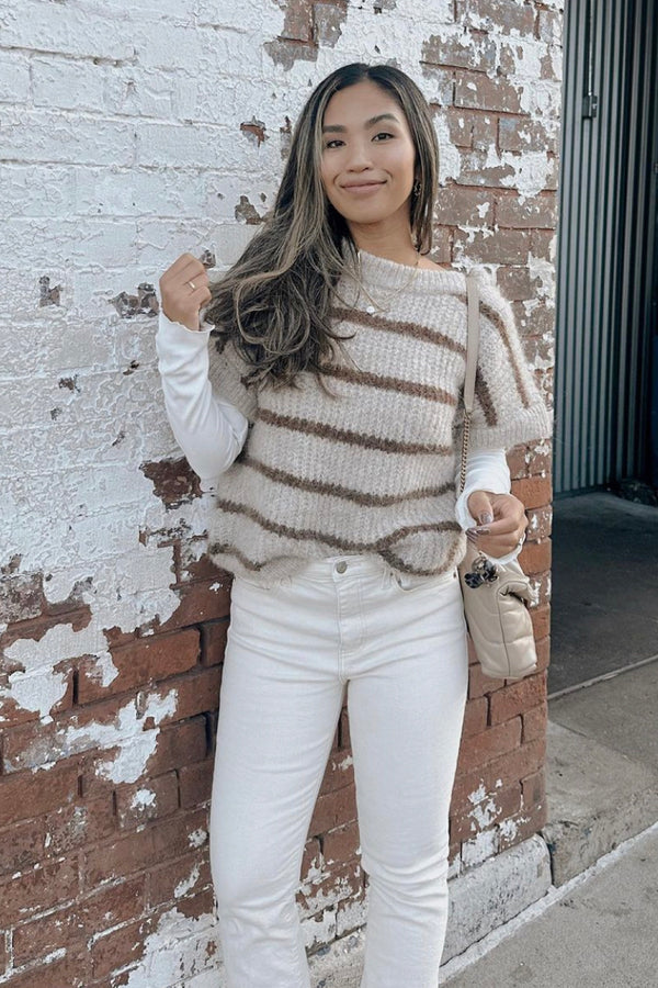 Brecken Short Sleeve Sweater