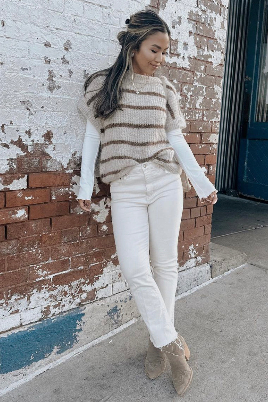 Brecken Short Sleeve Sweater