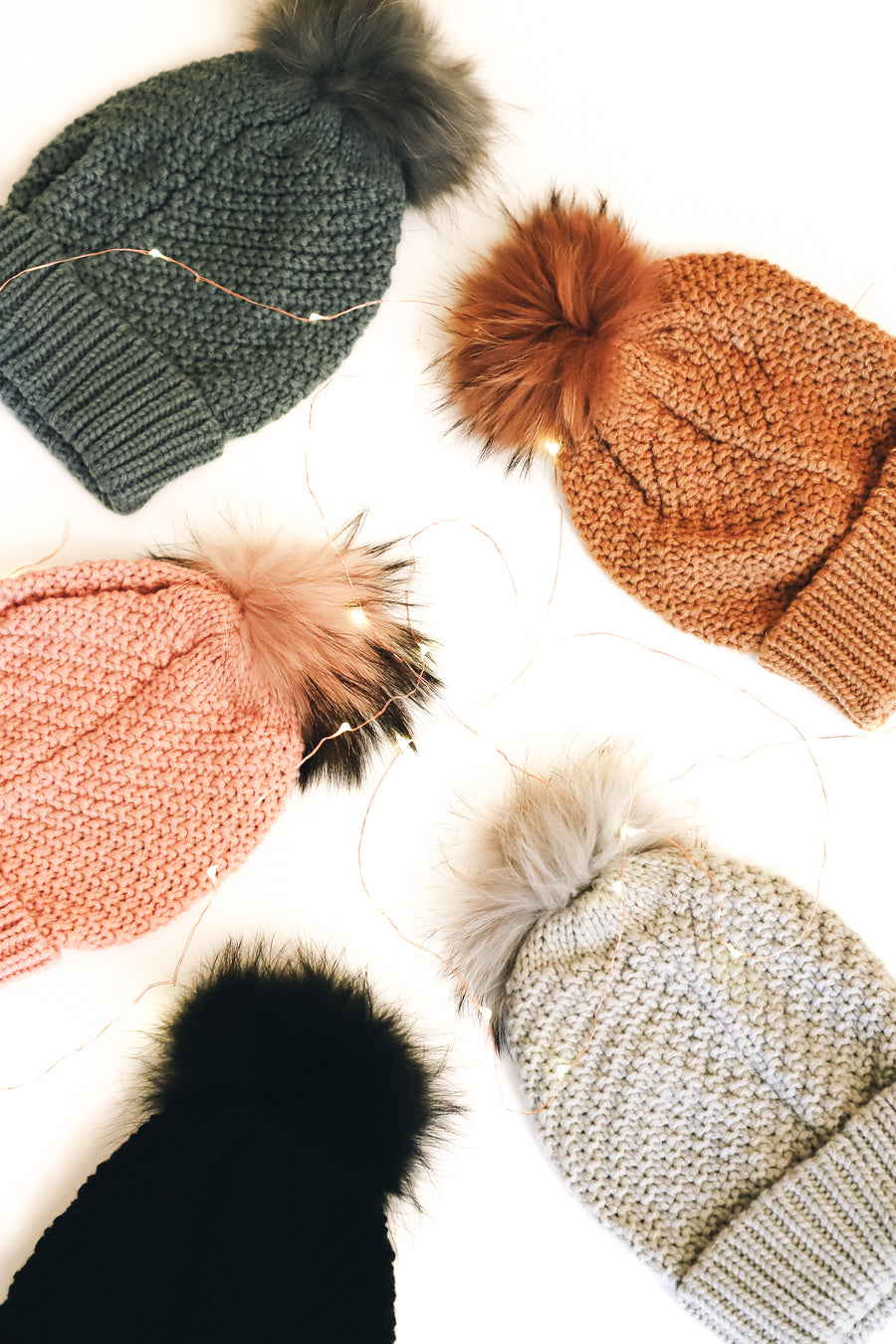 Cozy Up Knit Beanie with Removable Pom Pom