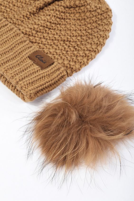 Cozy Up Knit Beanie with Removable Pom Pom
