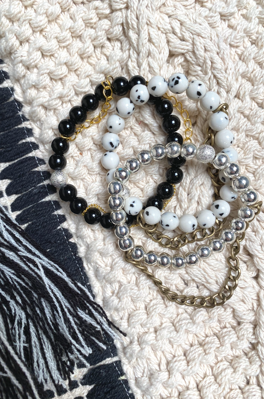 Meet At Midnight Metallic Bracelet Bundle by KYSS