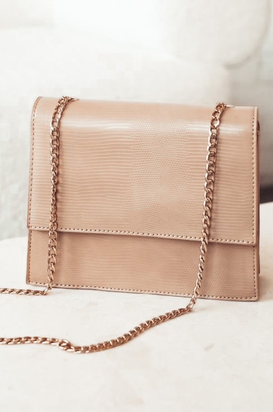 Darla Shoulder Bag (Nude Scale) by Billini