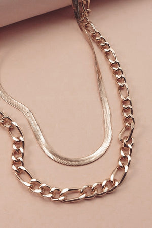 Figaro Double Layer Necklace