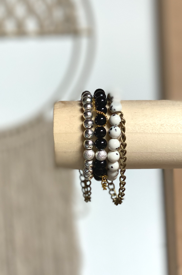Meet At Midnight Metallic Bracelet Bundle by KYSS