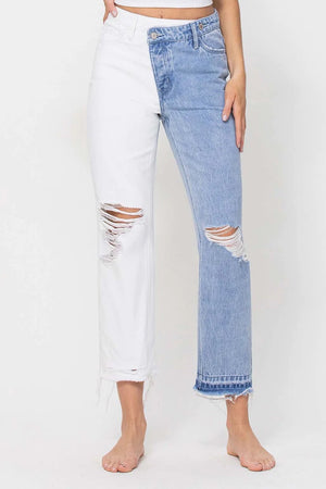 Two Timer Crop Jeans