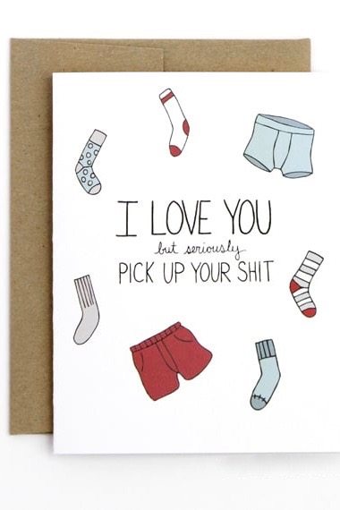 Pick Up Card by Julie Ann Art