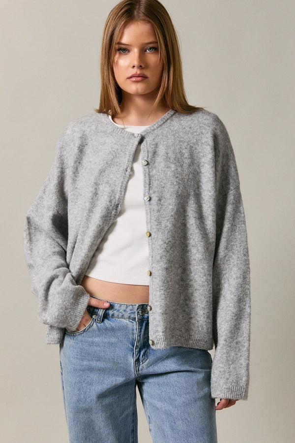 Grey Zella Cardigan
