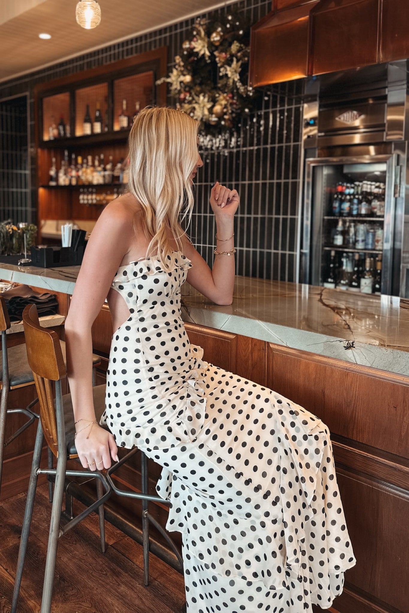 maxi polka dot dress Emily Black the Dalia Maxi Dress is here to make your special moments unforgettable Polomia Polka Dot Maxi Medium