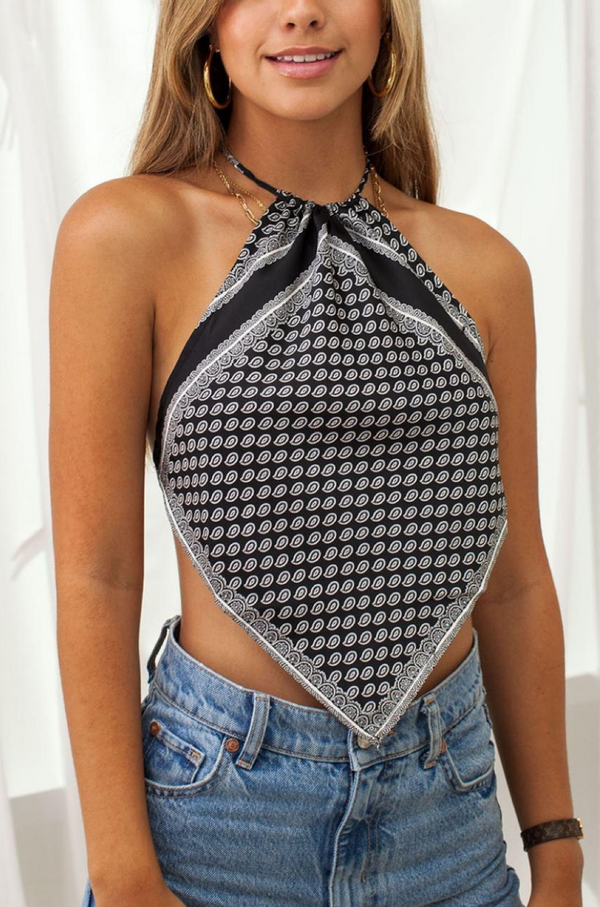 Kiamu Bandana Top