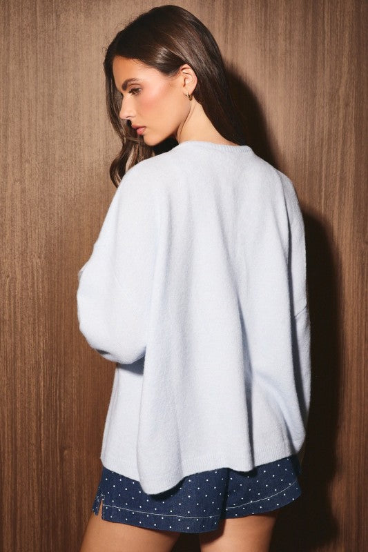 Ice Blue Zella Cardigan