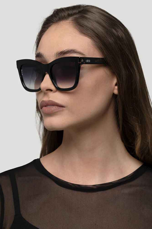 Irma Sunglasses (Black Tort Fade)