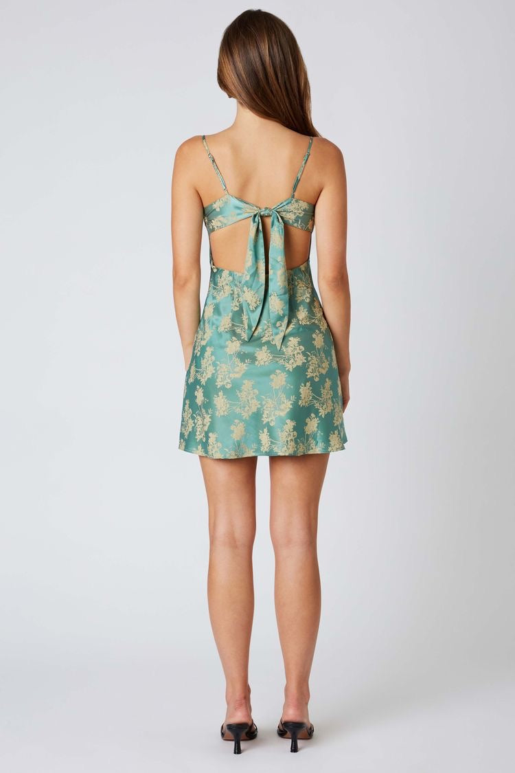 Jade Charmed Slip Mini Dress Small / Jade Jade Charmed Slip Mini Dress Small / Jade
