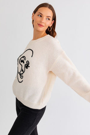 Rostro Face Sweater
