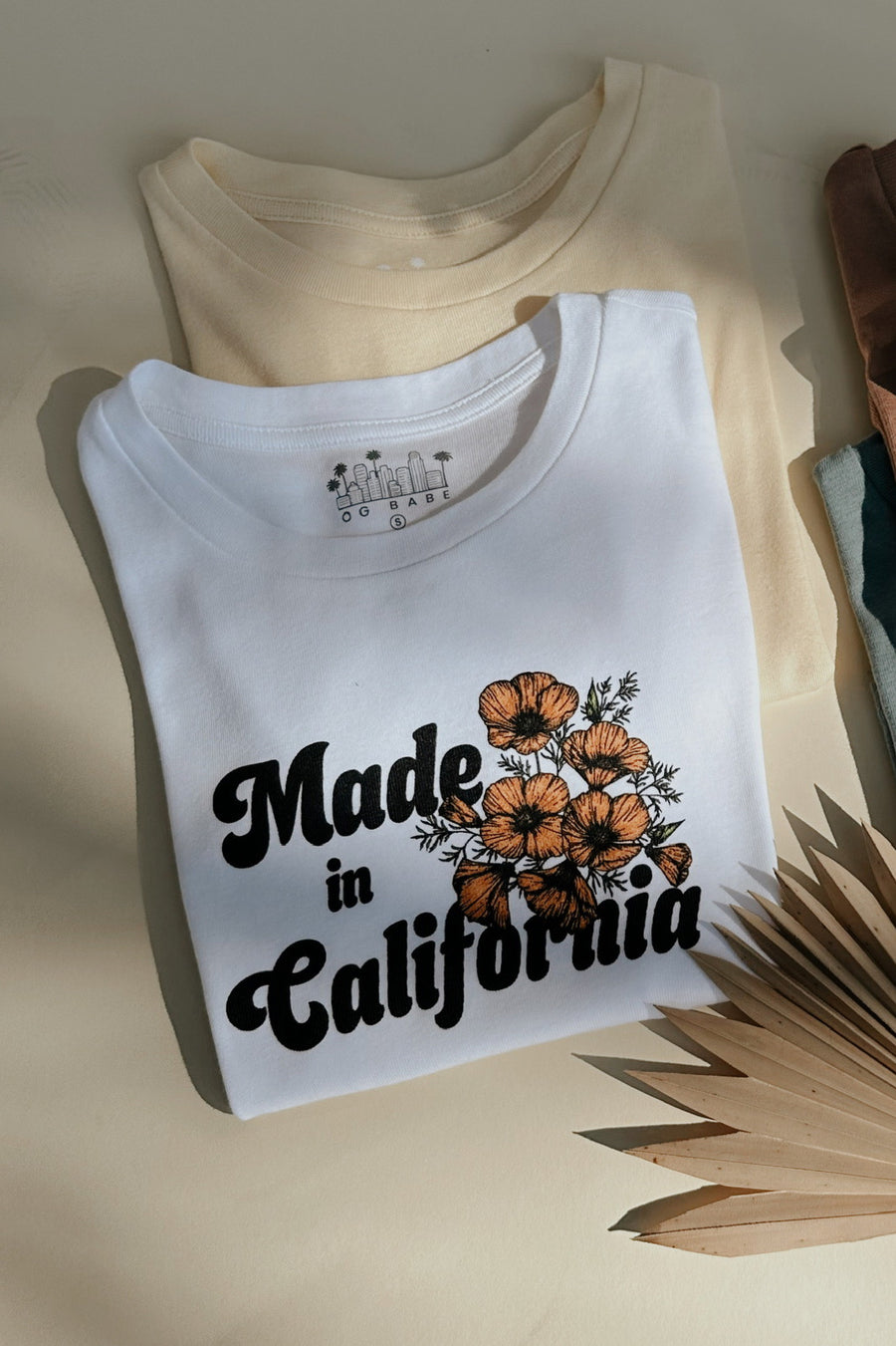 Made in California Floral Baby Tee
