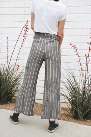 Milo Linen Striped Pants