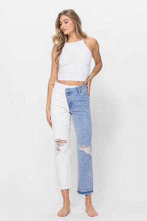 Two Timer Crop Jeans