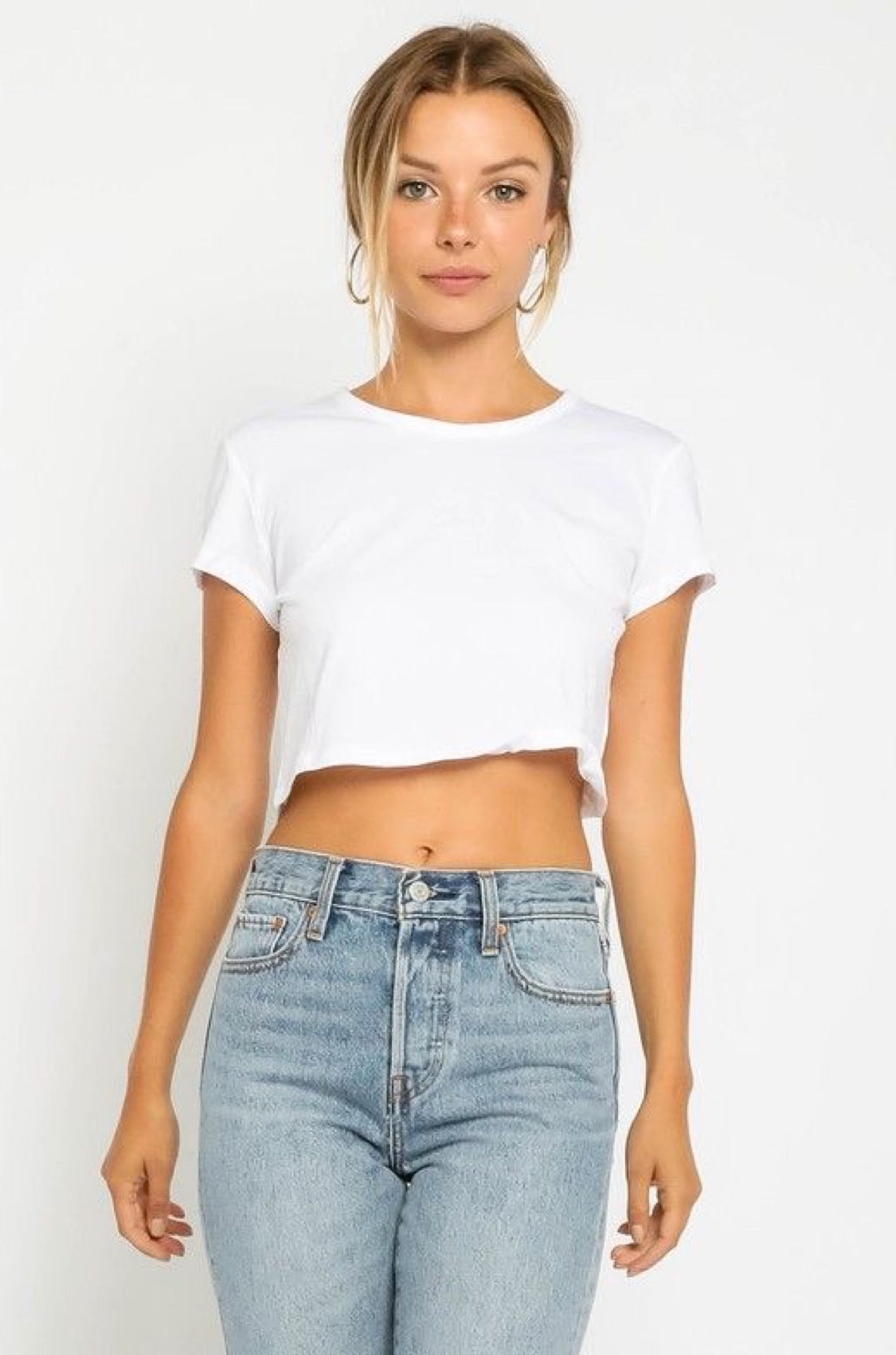 épine label bijou cropped tee （2color） | épine