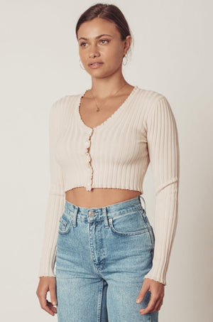All You Need Cropped Cardigan