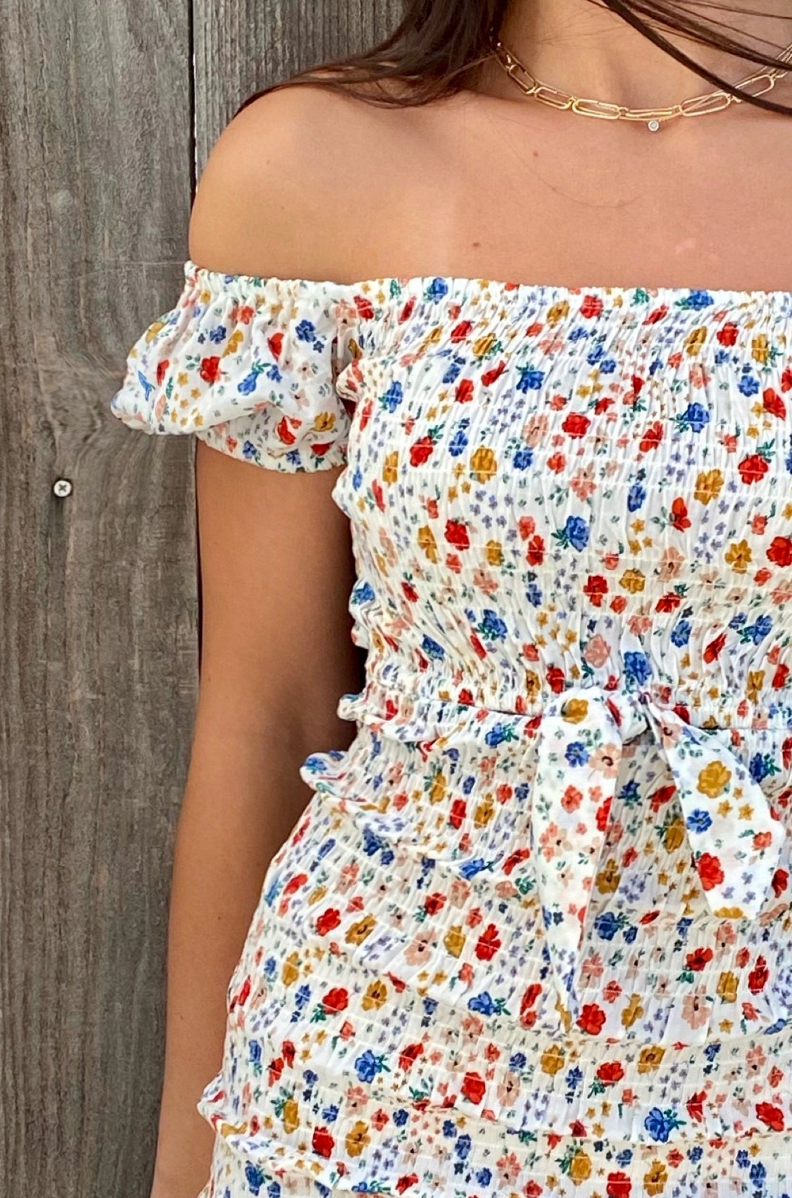 delaney mini dress Olivaceous White Eyelet Strapless Mini Dress Summer & Vacation Ready