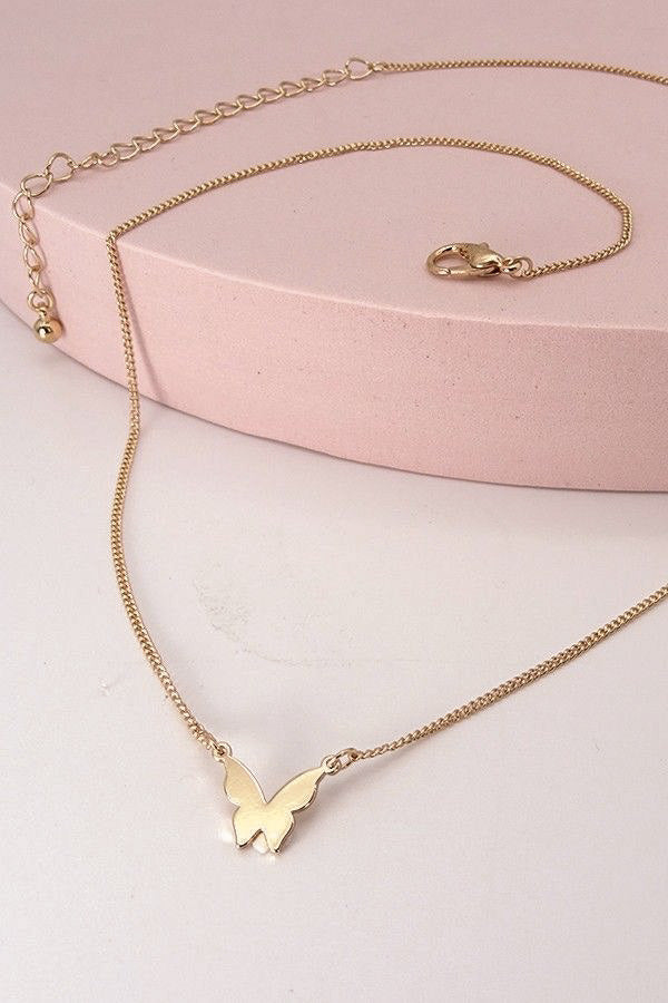 Petite Butterfly Necklace